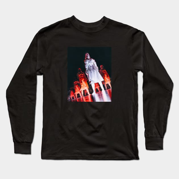 CORRUPTED MIRROR Long Sleeve T-Shirt by Huleeb